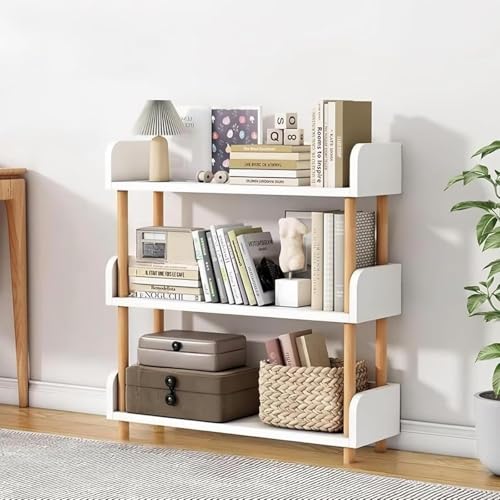 オープンシェルフ オープンラック 階段シェルフ 飾り棚 モダン ナチュラル MODERN DECO オープンラック 木製 スリム 4段 おしゃれ ラック